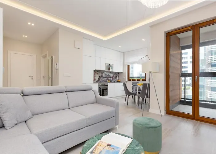 Apartman City Center Grzybowska With Parking By Renters *