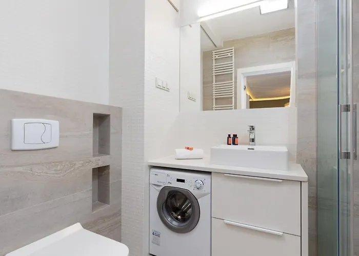 Apartman City Center Grzybowska With Parking By Renters