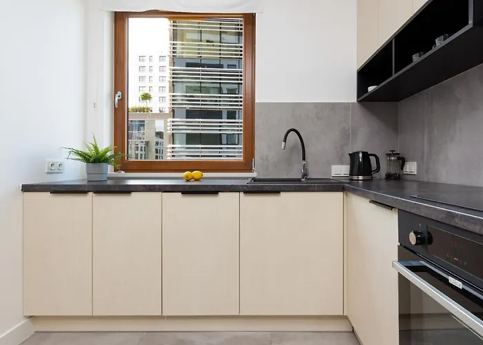 Apartman City Center Grzybowska With Parking By Renters