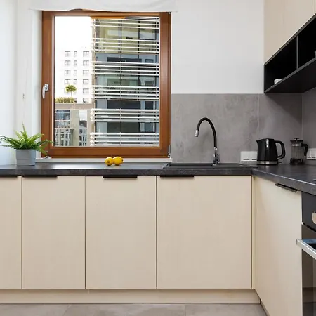 Apartment City Center Grzybowska With Parking By Renters